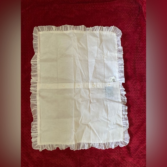 Ralph Lauren Ruffled One Standard Sham Shelter Island White Ruffle detail - Picture 4 of 11